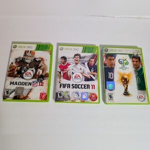 Sport Games For Xbox 360. Disc And Case Included